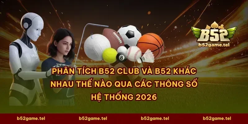 Phân tích B52 Club và B52 khác nhau thế nào qua các thông số hệ thống 2026