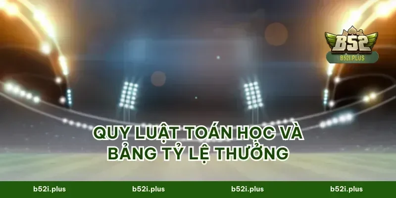 Quy luật toán học và bảng tỷ lệ thưởng