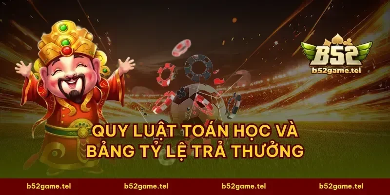 Quy luật toán học và bảng tỷ lệ trả thưởng