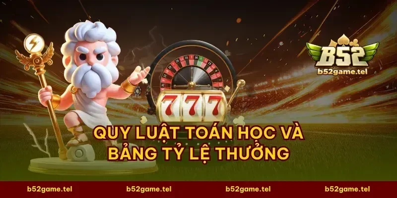 Quy luật toán học và bảng tỷ lệ thưởng